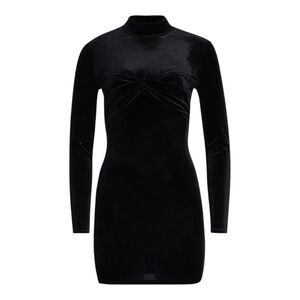 SER.O.YA Women's Dress Margie Long Sleeve Mini Size M Black